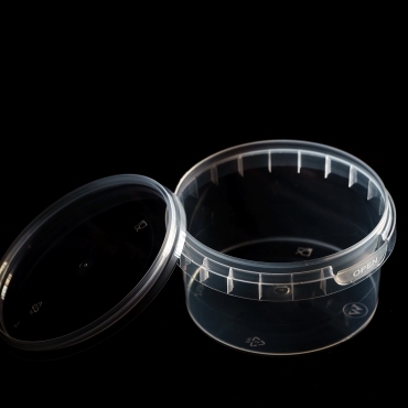 Polypropylene container - 210 ml, Ø 95 mm