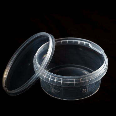 Polypropylene container - 300 ml, Ø 115 mm