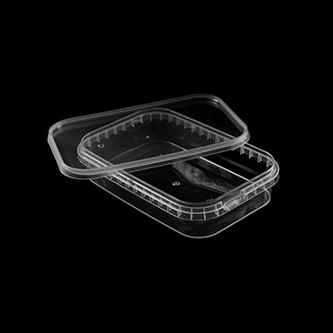 Polypropylene container - 500 ml, Ø 182 x 117 x 39 mm