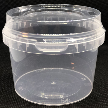 Polypropylene container - 565 ml, Ø lid 115 mm