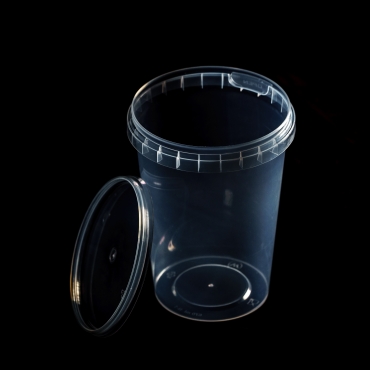 Polypropylene container - 670 ml, Ø 101 mm