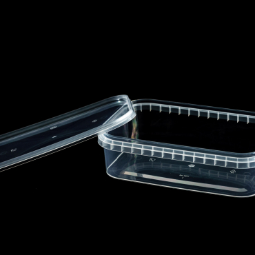 Polypropylene container - 750 ml, Ø 182x117x51 mm